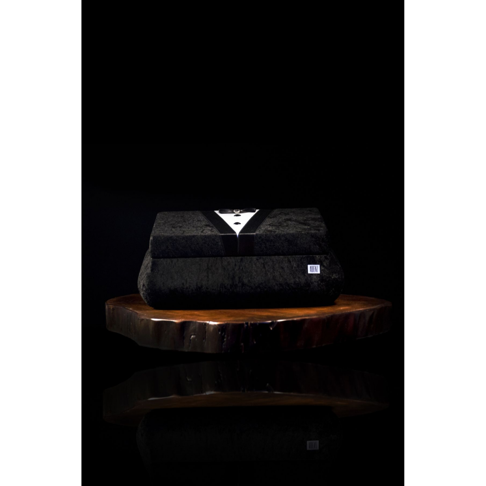 Damat Bakım Seti Sandığı - Çeyiz Nişan Bohça Sandık Tıraş Set Kutusu