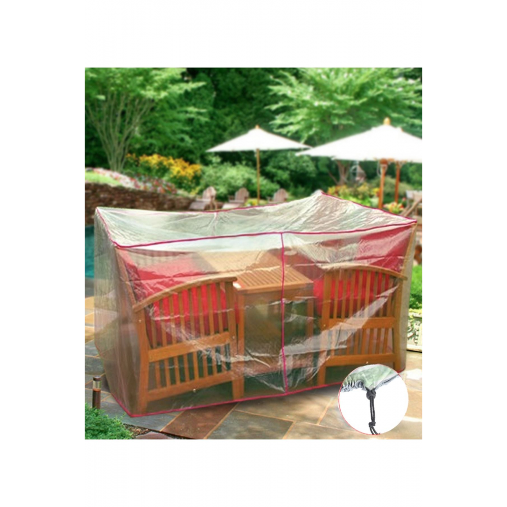 Bahçe Oturma Grubu Koruma Örtüsü - Ariel:200x145x80cm