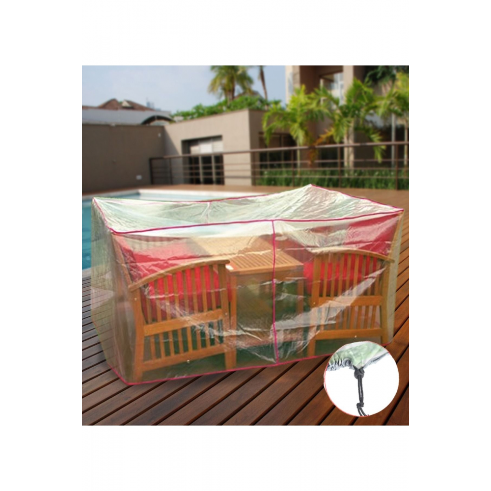 Bahçe Oturma Grubu Koruma Örtüsü - Ariel:200x145x80cm