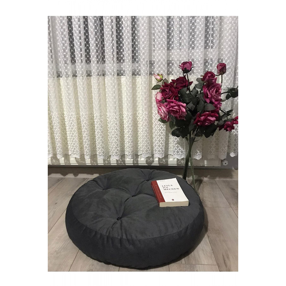 Makrome Salıncak Yer Minder Puf 70x70