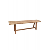 Kahverengi Ahşap Bank 150 cm Bench Sandalye