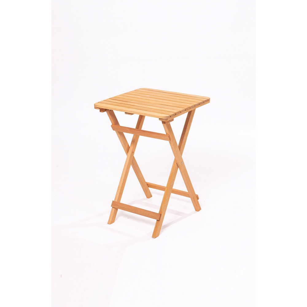 Balkon Bahçe Mutfak 3'lü Bistro Set Katlanır 2 Sandalye 1 Masa