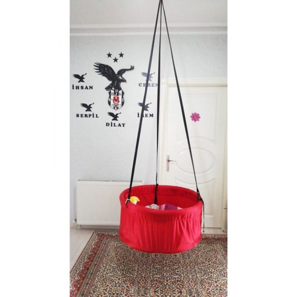 Büyük Boy Salıncak Hamak Beşik Koltuk 85 cm 3 Fonksiyonlu