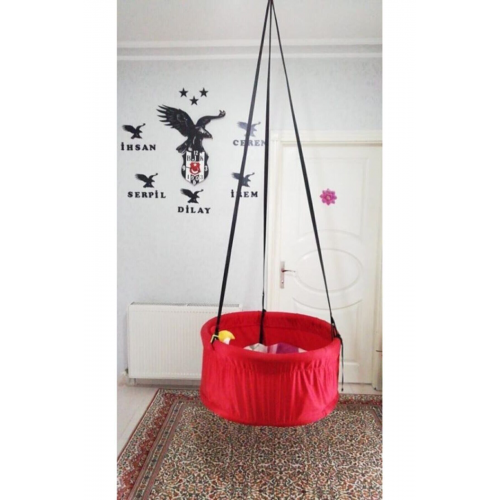 Büyük Boy Salıncak Hamak Beşik Koltuk 85 cm 3 Fonksiyonlu