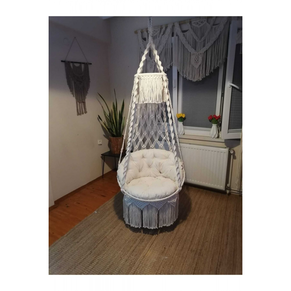 Elegant Concept Makrome Salıncak Minderi Ürün 