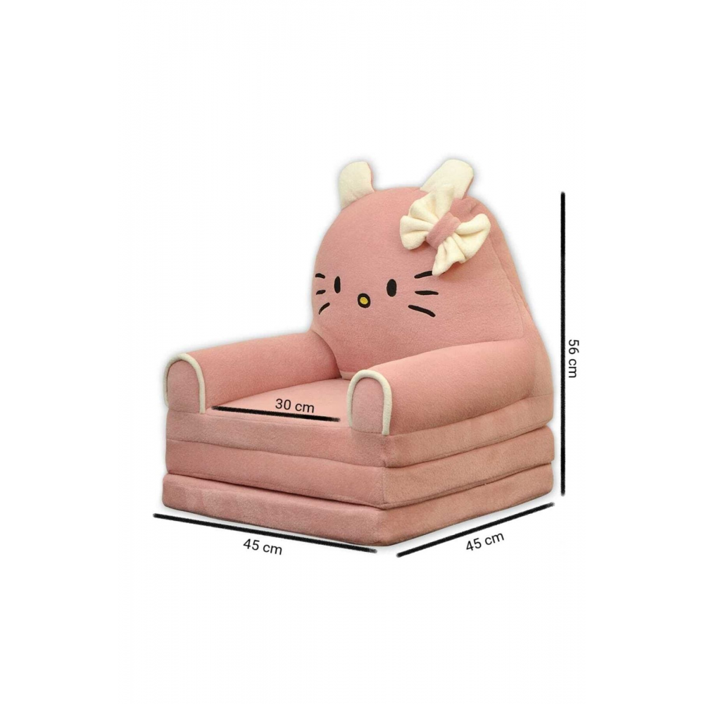 Portatif Polar Dolum 3 Katlı Çocuk Koltuğu Çocuk Yatağı Yıkanabilir, Taşınabilir