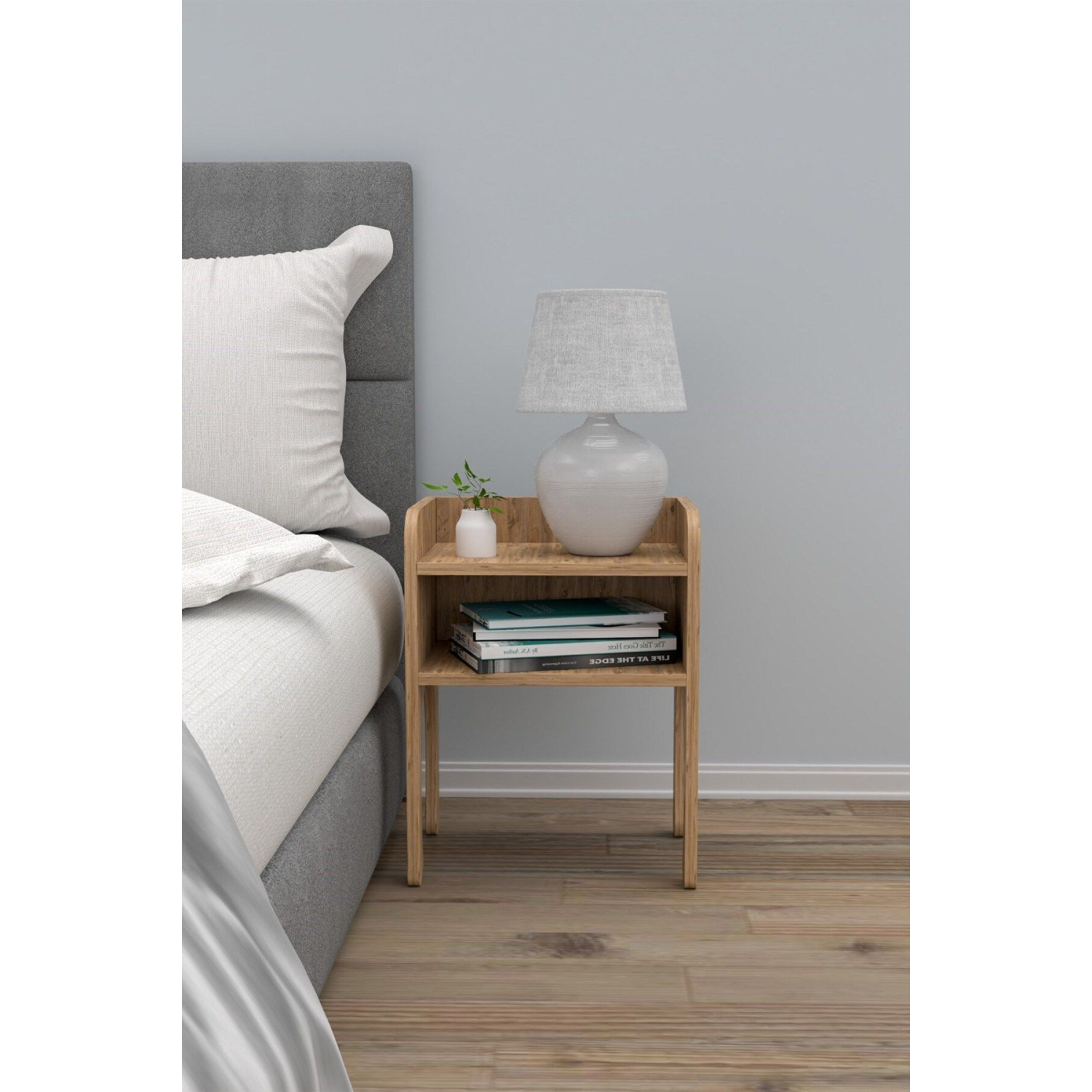 Aras Köprü Komodin Atlantik Çam Rengi Küçük Komidin