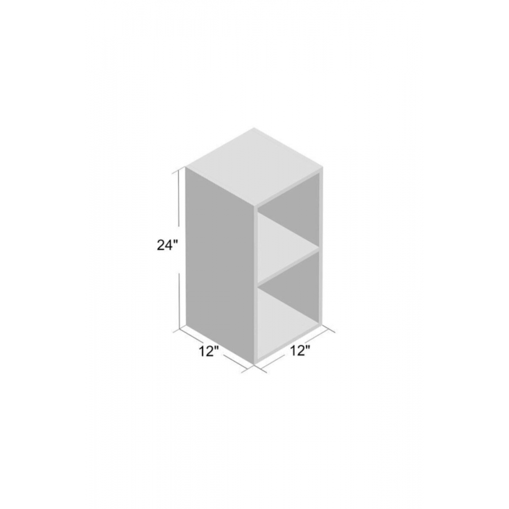 Kapaksız Beyaz Komodin Çok Amaçlı Raflık