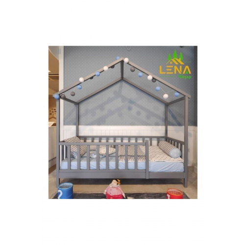 Montessori Bebek Ve Çocuk Doğal Çam Karyola