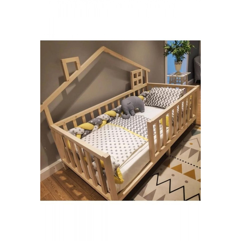 Montessori Doğal Bebek Ve Çocuk Karyolası