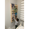 Montessori Kitaplık Çocuk Odası Eğitici Kitaplık Bebek Odası Montessori Ahşap Duvar Rafı