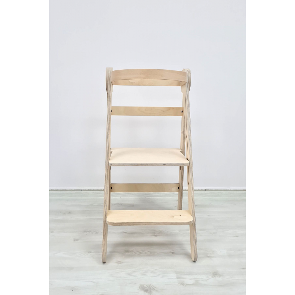 Fold Öğrenme Kulesi Katlanır Naturel (Outlet)