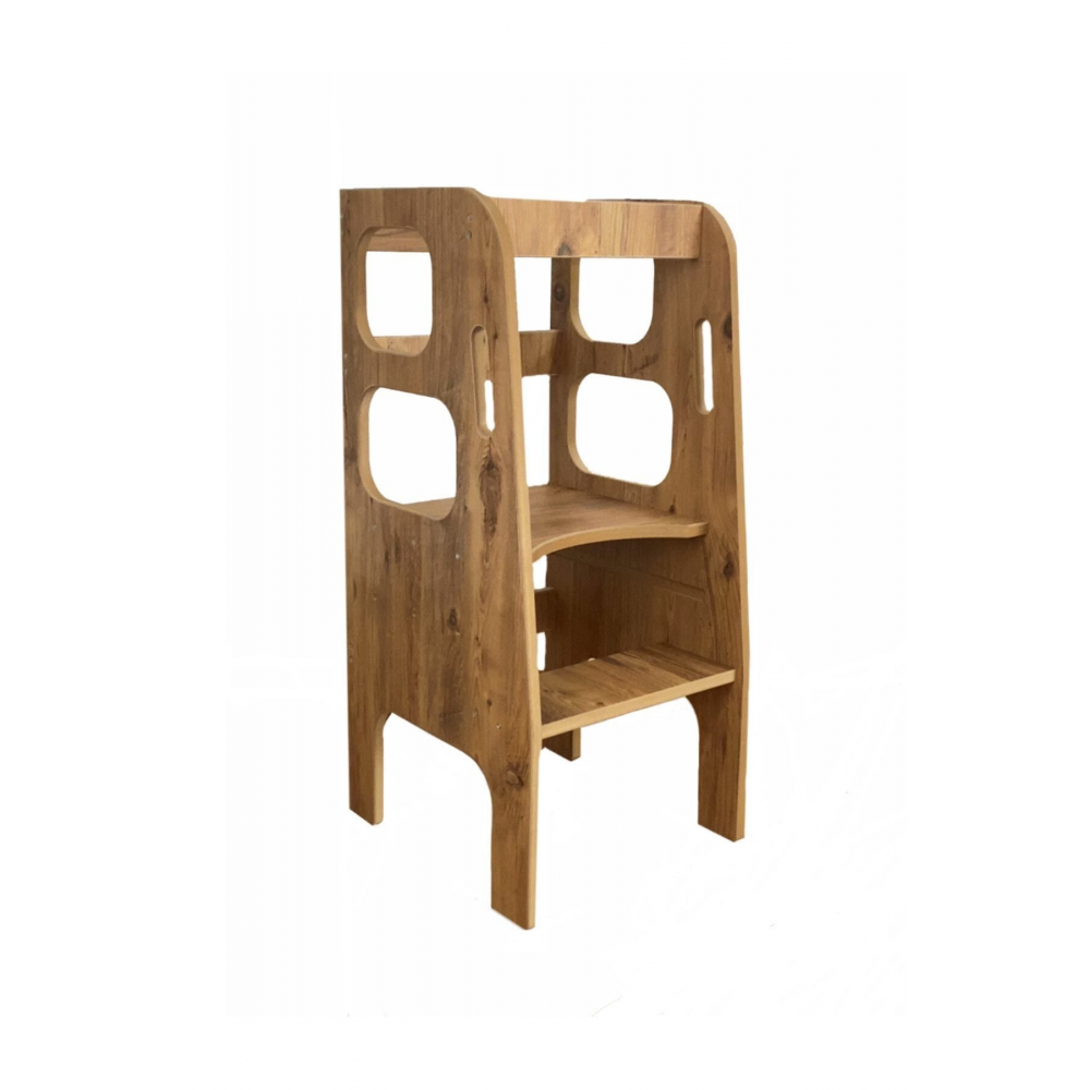 Yükseklik Ayarlı Öğrenme Kulesi / Montessori Tower