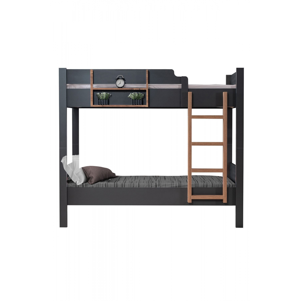 Ranza, Asya Ayrılabilir Ranza, 2 Li Antrasit - Ceviz