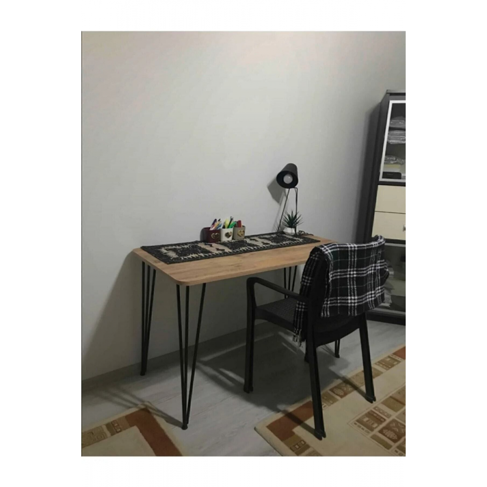 60×120 Metal Ayaklı Masa Mutfak Masası Çalışma Masası Bilgisayar Masası