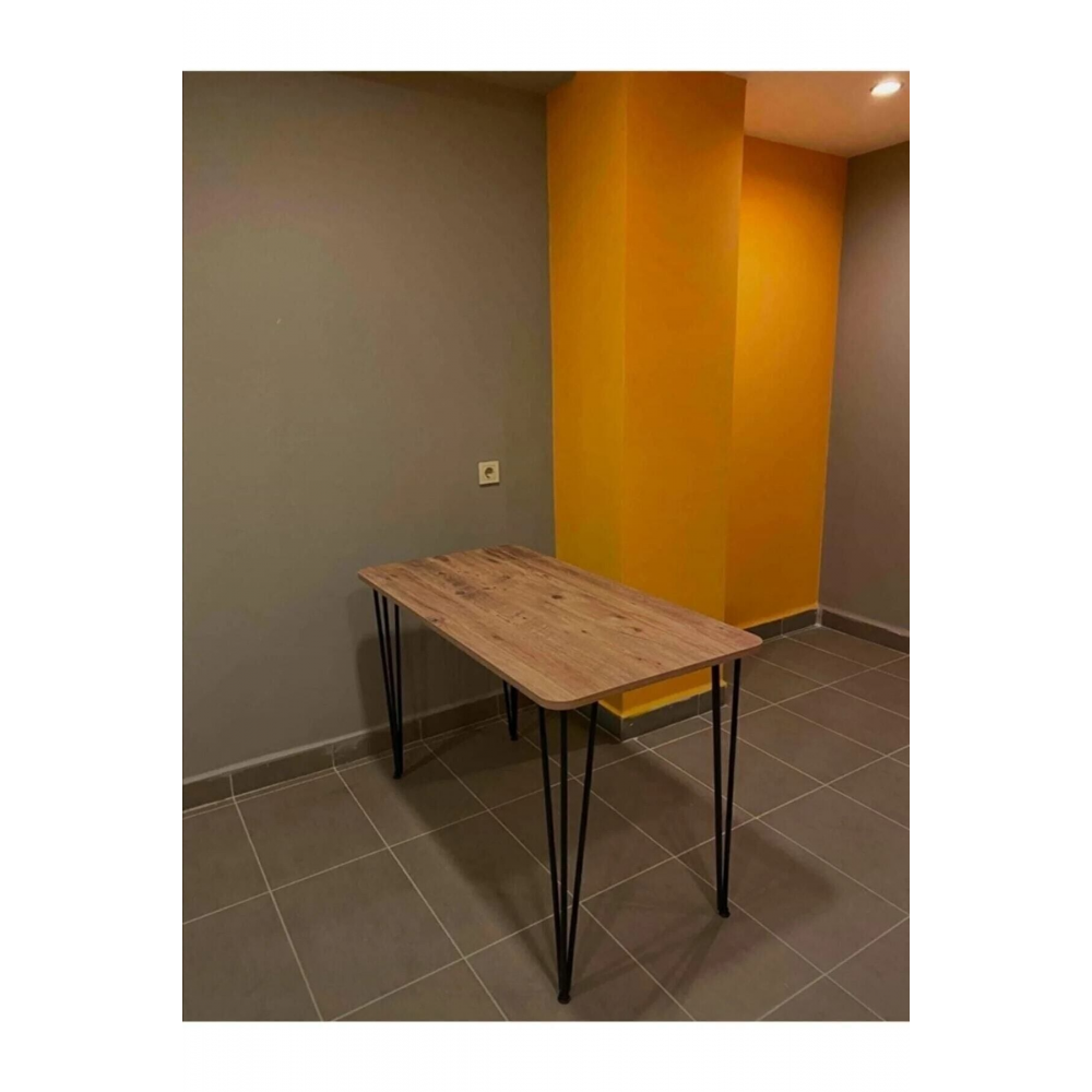 60×120 Metal Ayaklı Masa Mutfak Masası Çalışma Masası Bilgisayar Masası