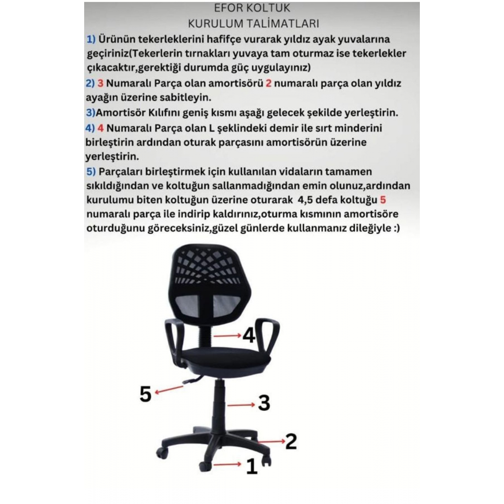 Fileli Sekreter Koltuğu Çalışma Koltuğu Oyuncu Oltuğu Ofis Koltuğu