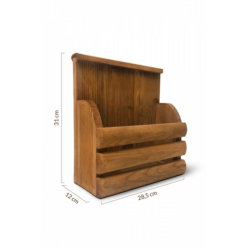 Ahşap Gazetelik / Dergilik / Kitaplık