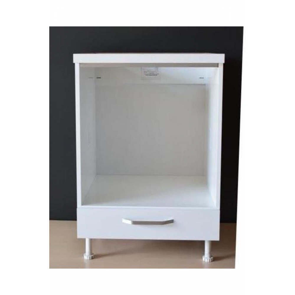 Beyaz Ankastre Mutfak Dolabı Mdf Tezgah Yanı