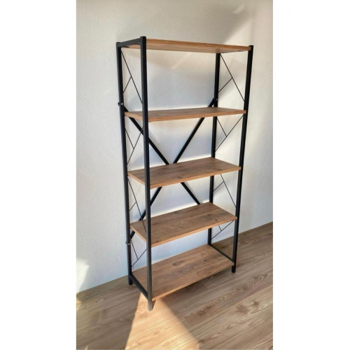 Kitaplık 5 Katlı Dekoratif Raf