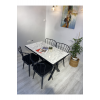 Yemek Masası Takımı 120x70 Ve 4 Adet Güneş Sandalye