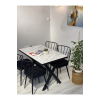 Yemek Masası Takımı 120x70 Ve 4 Adet Güneş Sandalye