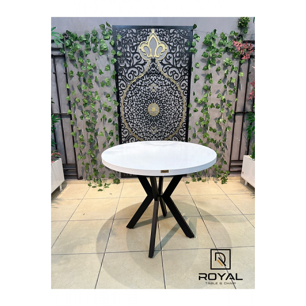 Elisa 4 Kişilik Masa Sandalye Takımı(BEYAZ)teddy