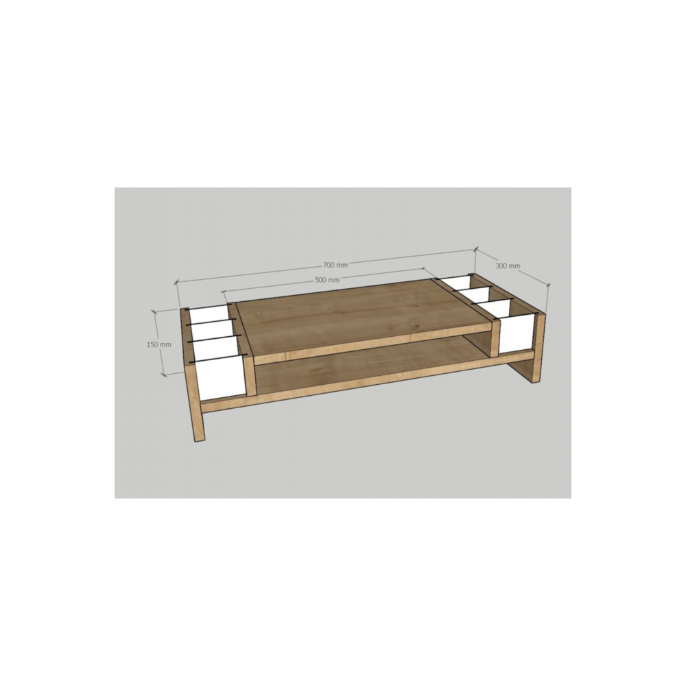 Safir Monitör Yükseltici Laptop Stand