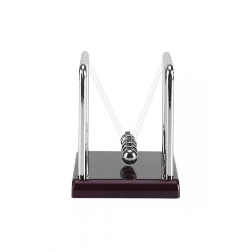 Masa Üstü Çarpışan Denge Topları stres Newton Küçük Boy 10 x7cm