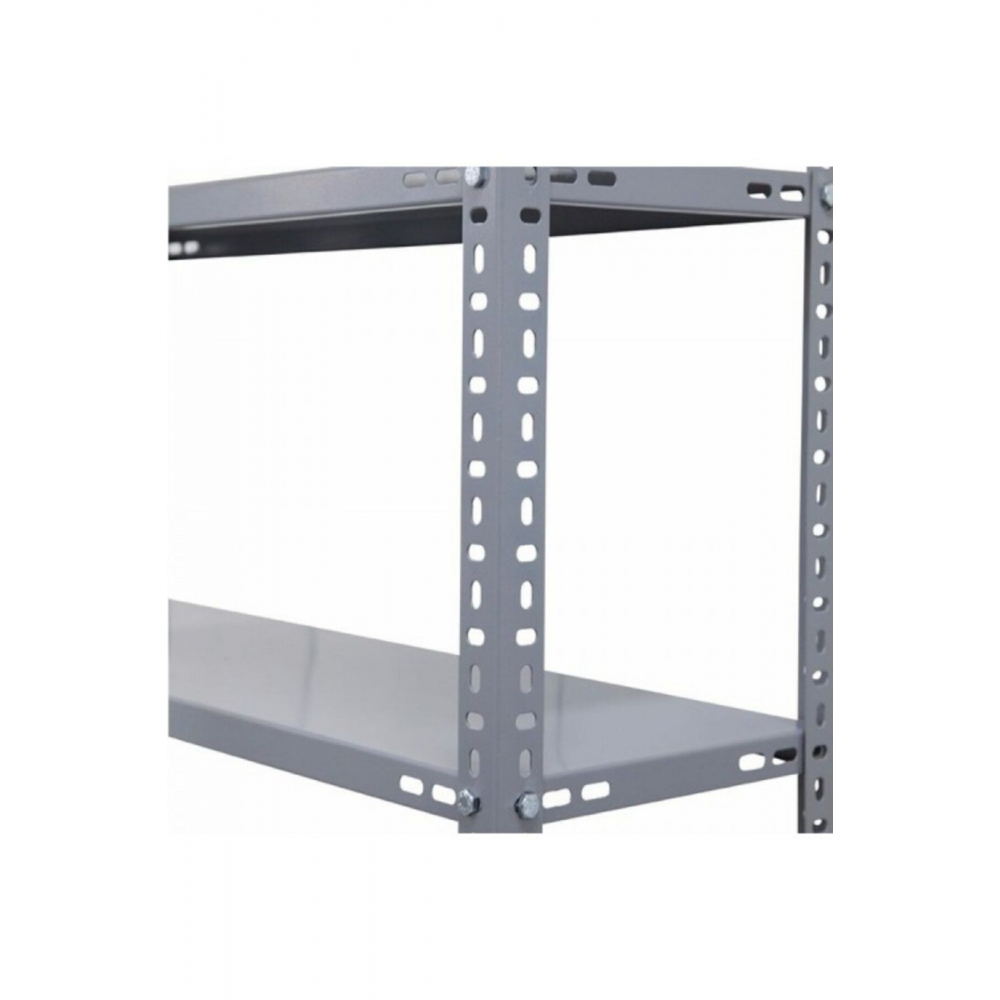 ÇELİK RAF 5 Katlı 43x93x200 cm Galvaniz Çelik Raf.Depo,Arşiv,Kiler,Dosya,Market,Bakkal Rafı