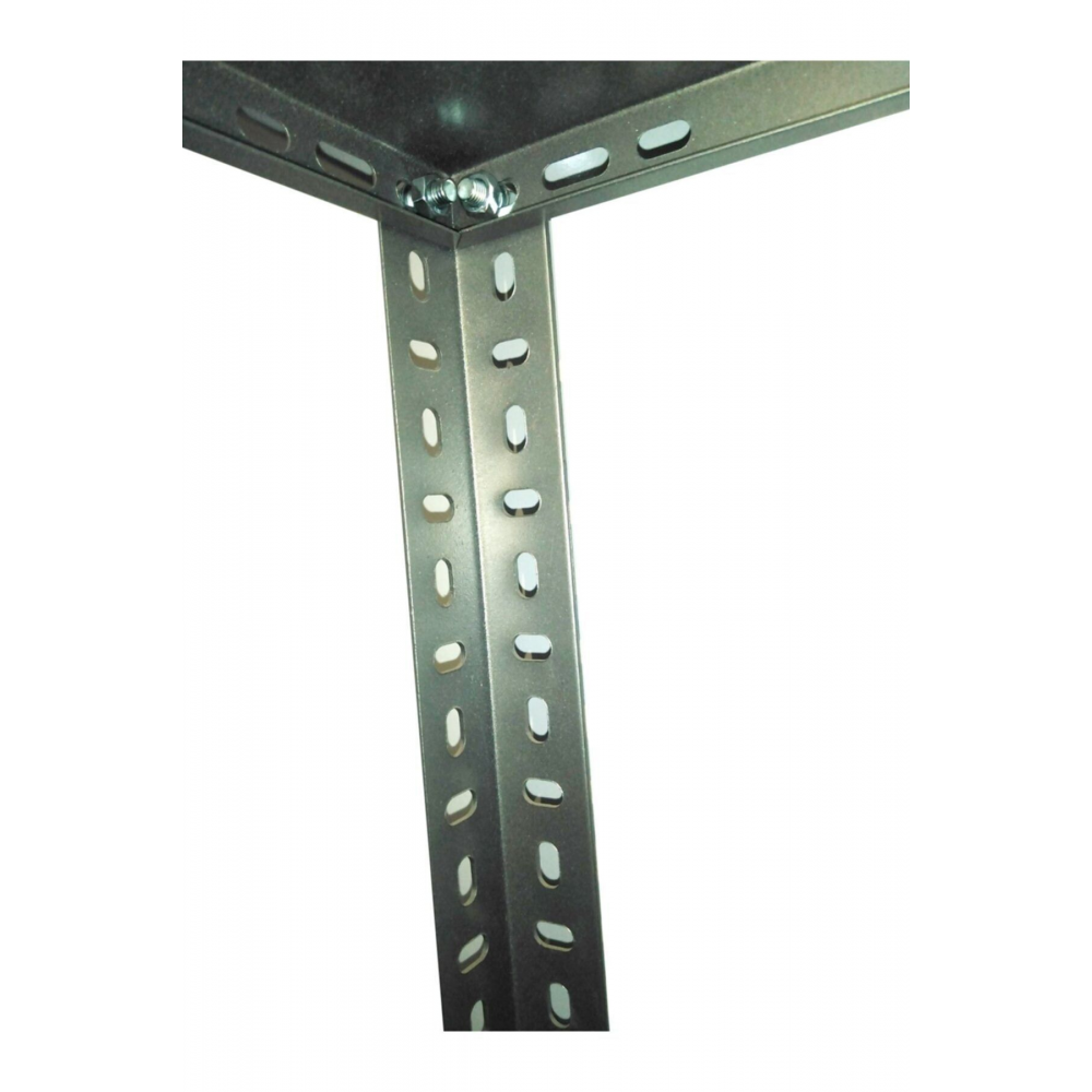 ÇELİK RAF 5 Katlı 43x93x200 cm Galvaniz Çelik Raf.Depo,Arşiv,Kiler,Dosya,Market,Bakkal Rafı