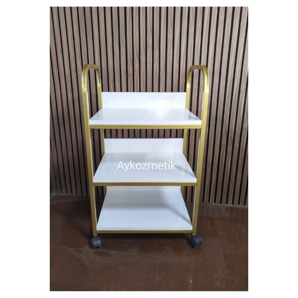 Etejer ( tekerlekli )golt,beyaz