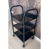 Siyah - Üç Raflı Etejer