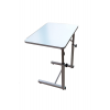 Tekerlekli Notebook Laptop Çalışma Sehpası Eğim Ve Yükseklik Ayarlı Akrobat Ders Yemek Çekyat Masası