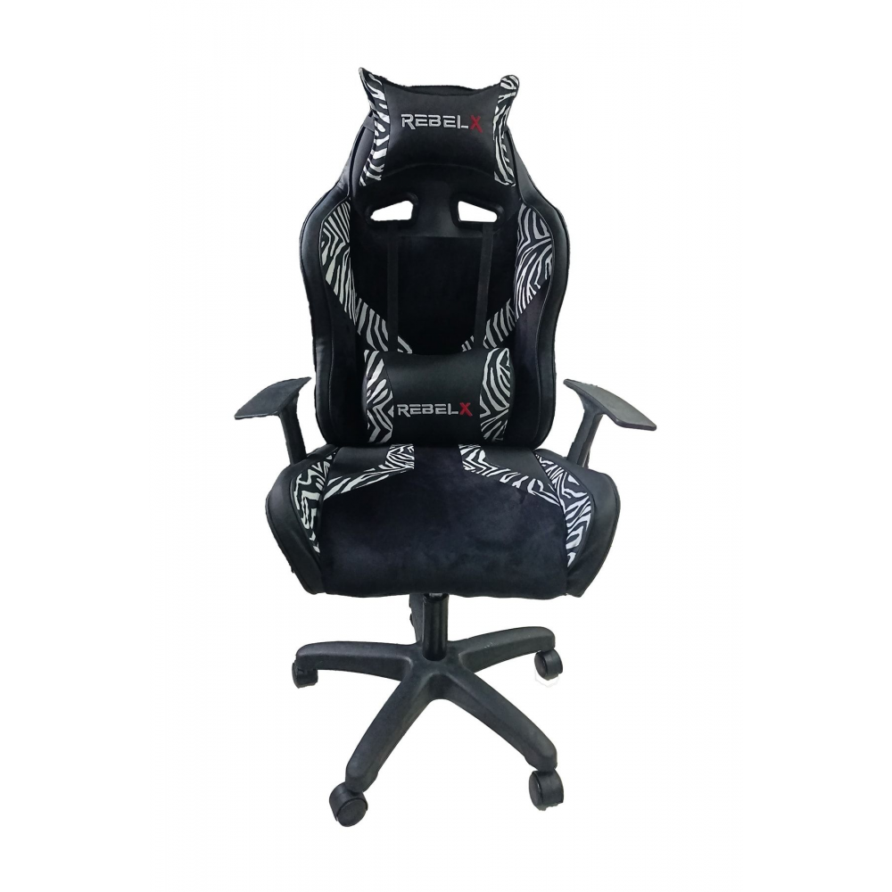 Oyuncu Koltuğu Icon Siyah Beyaz Renk