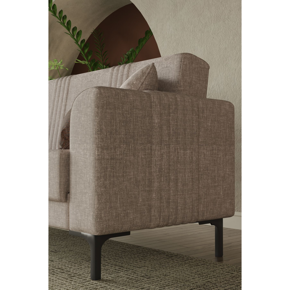 Mitra Üçlü Salon&oturma Odası Kanepe - Bej