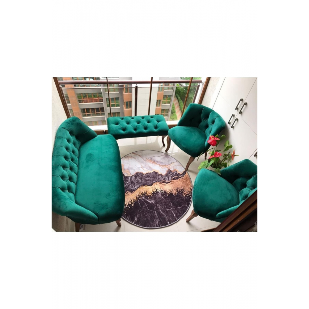 Elizzan Baby Face Kumaş Zümrüt Yeşil