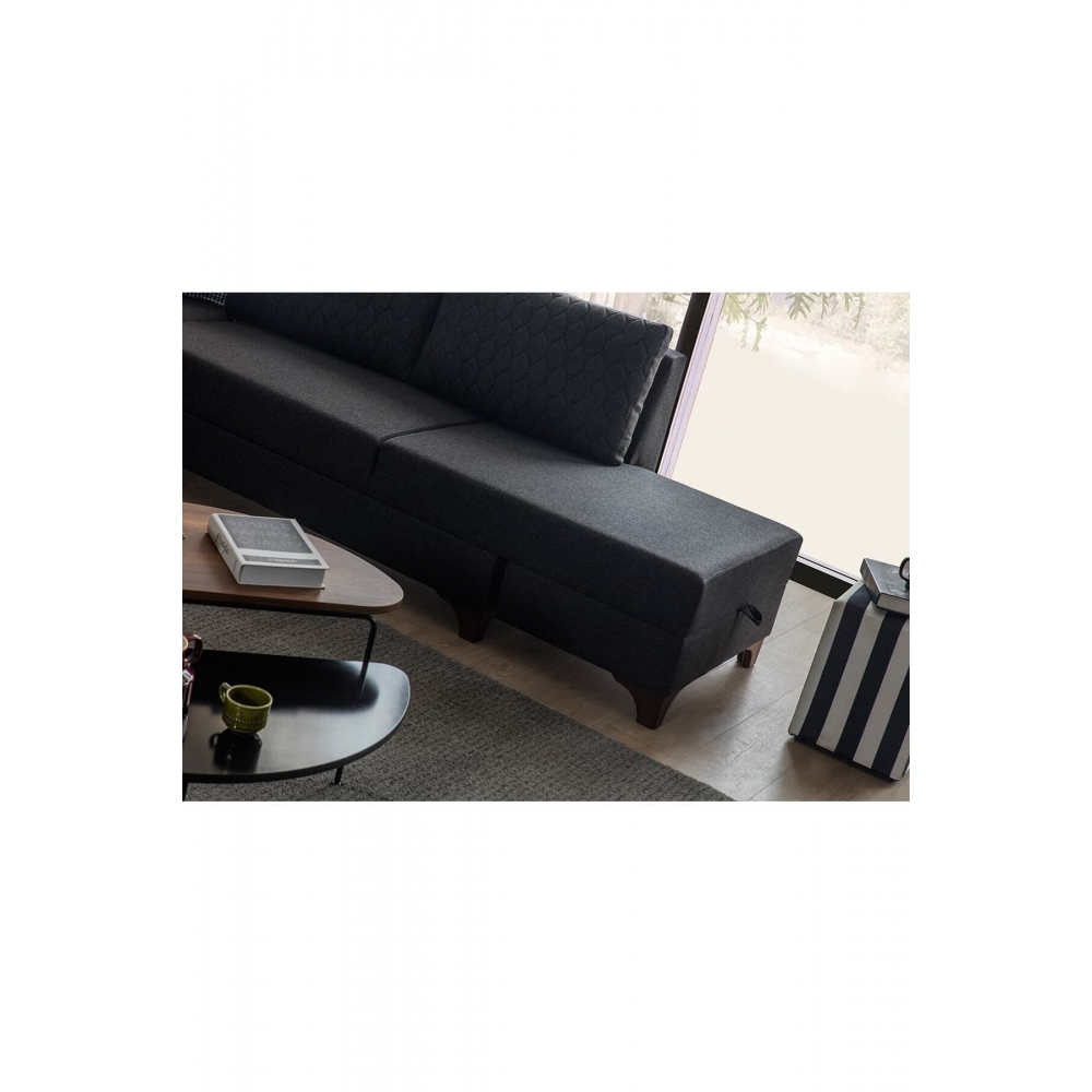 Antrasit Loft Köşe Koltuk Takımı