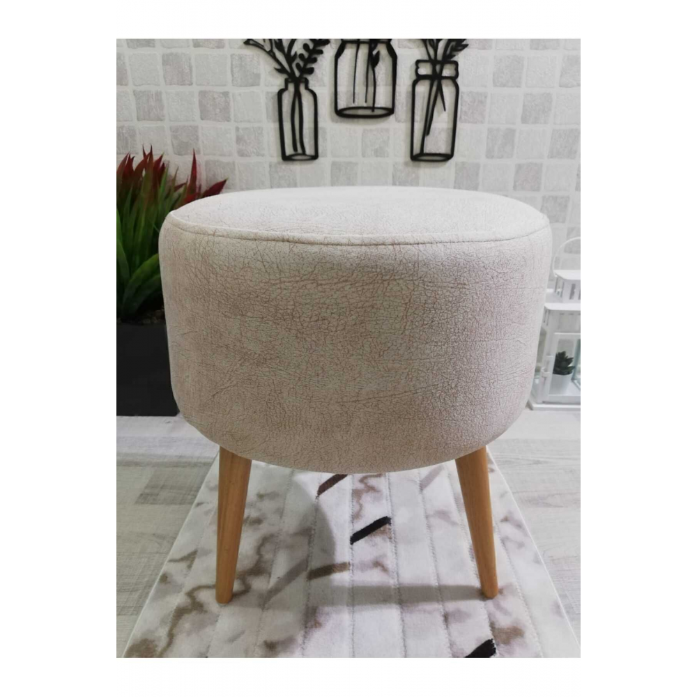 Yüksek Ayaklı Dekoratif Puf