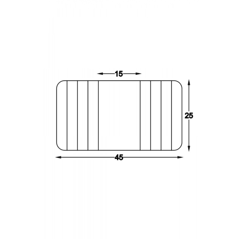 Koltuk Tepsisi Yan Sehpa Kahverengi Ortasabit 15 Cm Amerikan Servisi Hm658