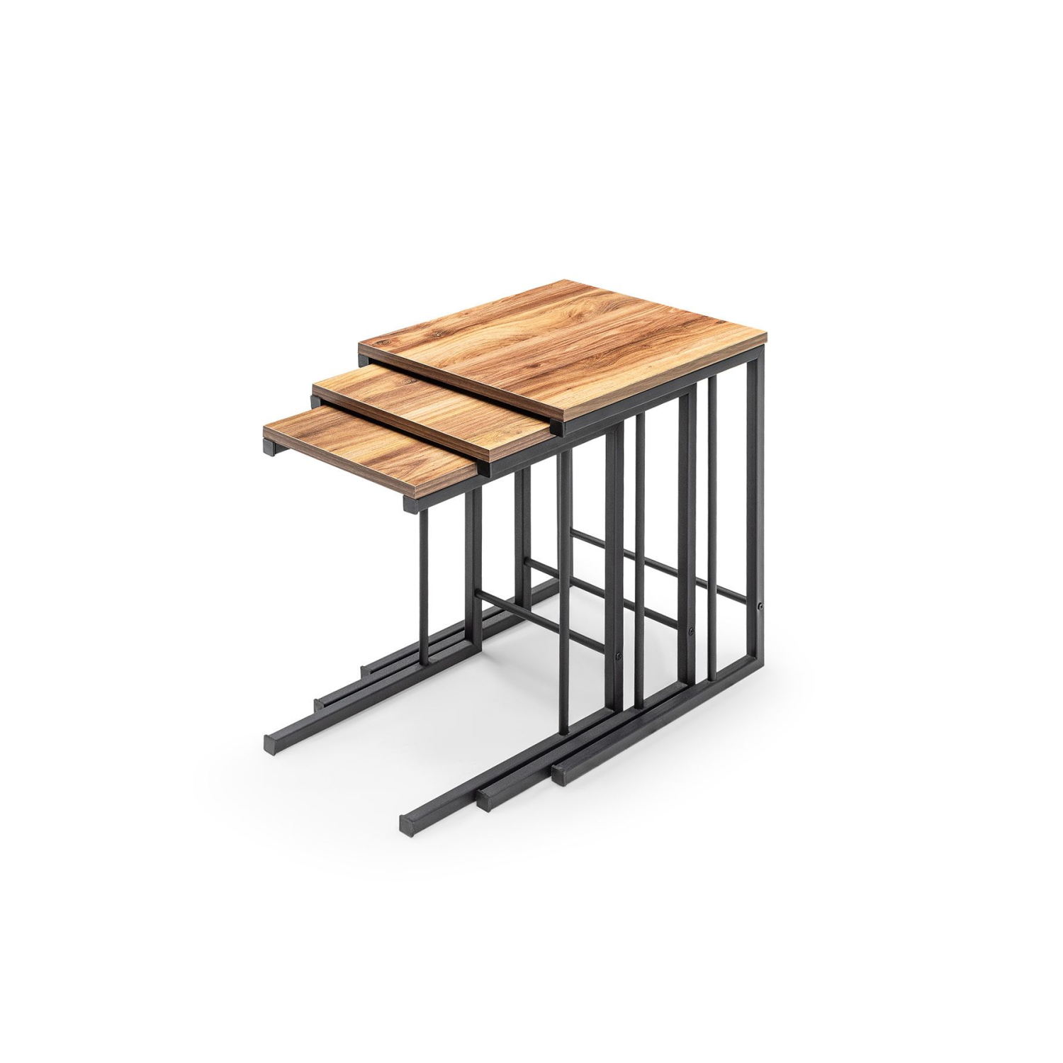 Zigon Sehpa, Metal Zigon Sehpa (3 LÜ C ZİGON SEHPA)