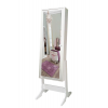 Number One - Demonte - Çok Amaçlı - Ayaklı - Aynalı Hediyelik Çok Amaçlı Takı Dolabı - Beyaz