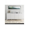 1602 Elegante 180 Cm Modern Konsol Beyaz