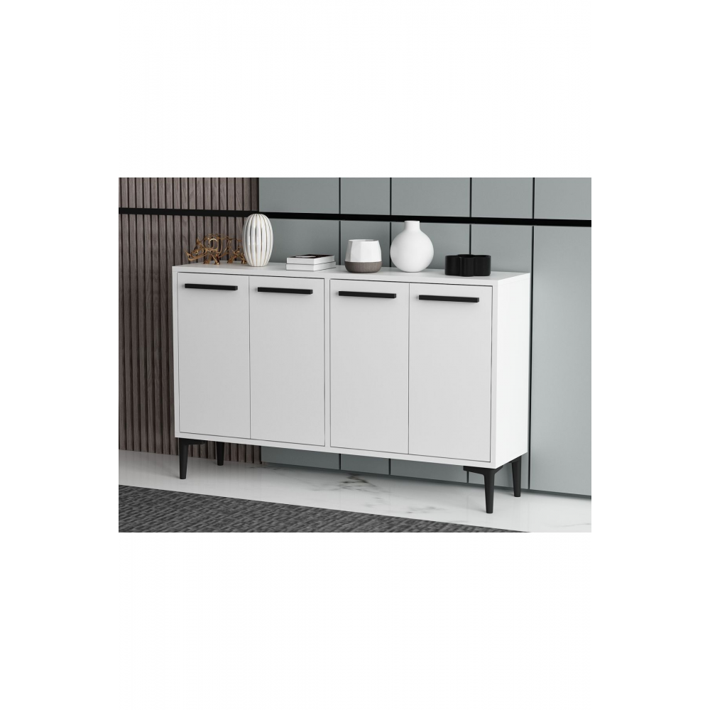 Vern 120cm Konsol, Tv Sehpası, Tv Ünitesi, Kahve Köşesi, Banyo Dolabı, Çok Amaçlı Dolap