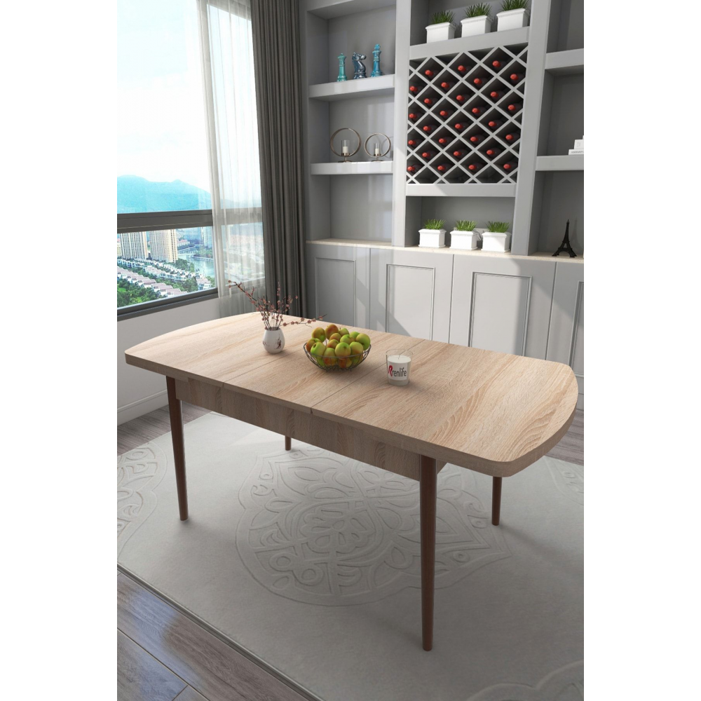 Mutfak Masası Açılabilir Masa 6 Kişilik Masa Ahşap Masa Sonomo