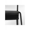 AKDENİZ STIG siyah 63 cm modern bar sandalyesi