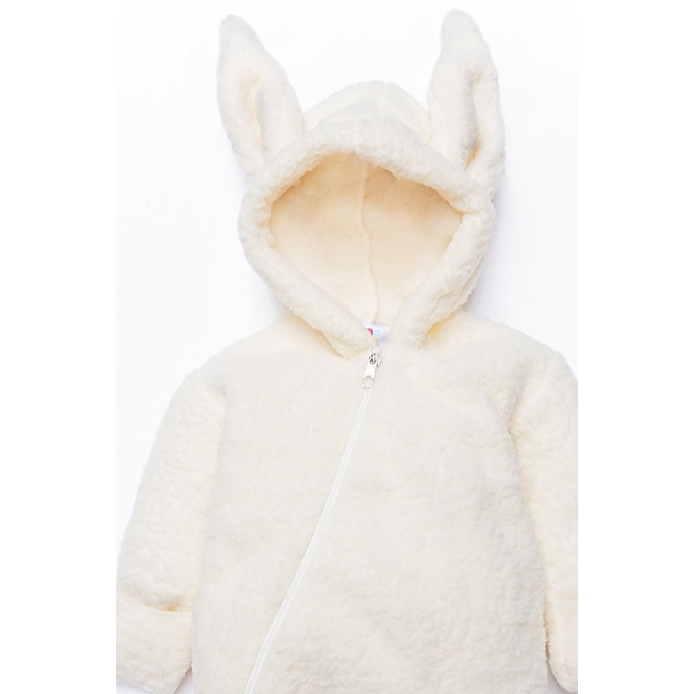 Kız Erkek Bebek Çocuk Peluş Kışlık Patikli Astronot Tulum