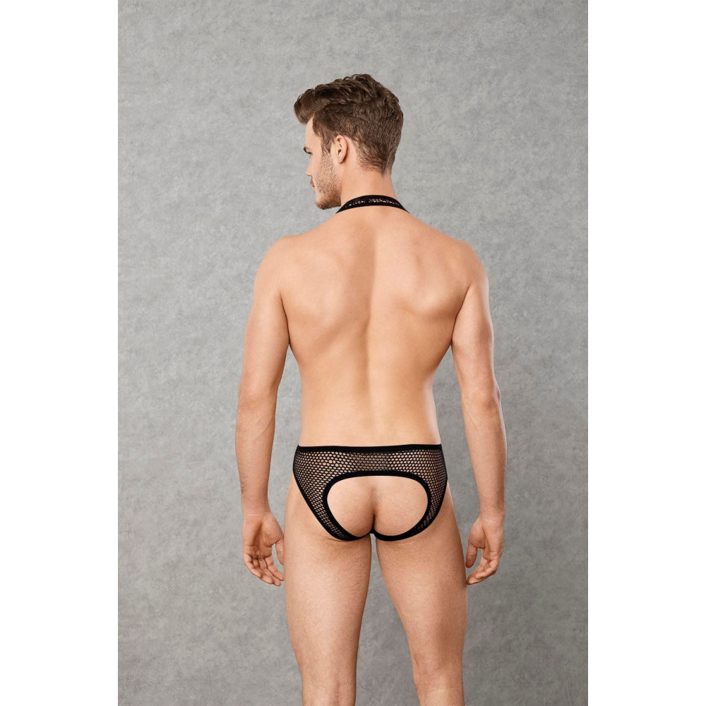 ERKEK FİLE KUMAŞ ASKILI JOCKSTRAP BODY 3053