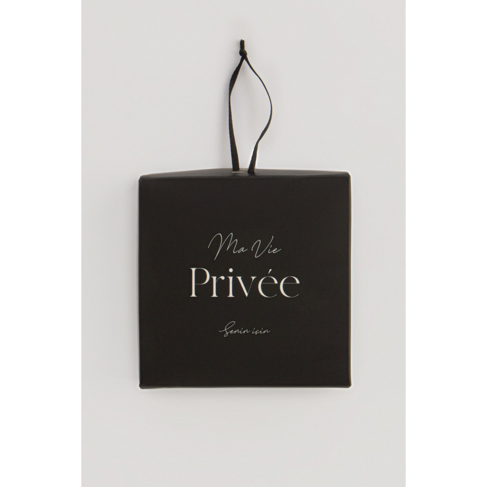 Siyah Mystere Tanga Külot - Privee Koleksiyonu