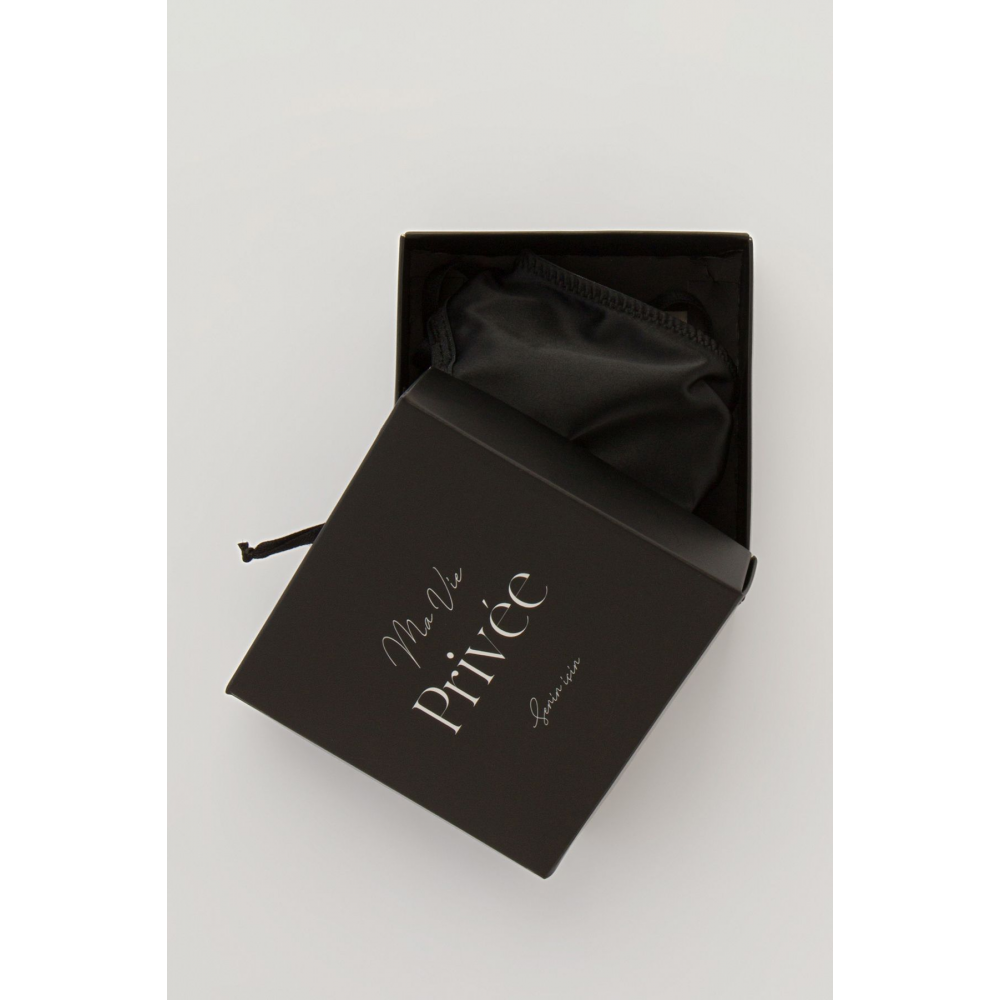 Siyah Mystere Tanga Külot - Privee Koleksiyonu